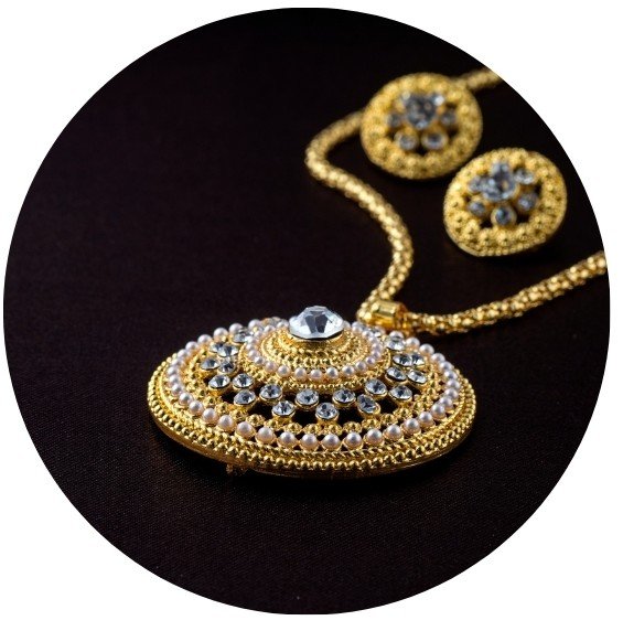 Sans Kavya Gold-Plated Heart Minimalist Pendant Necklace for Women